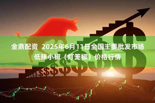 金鼎配资  2025年6月11日全国主要批发市场低辣小椒（灯笼椒）价格行情