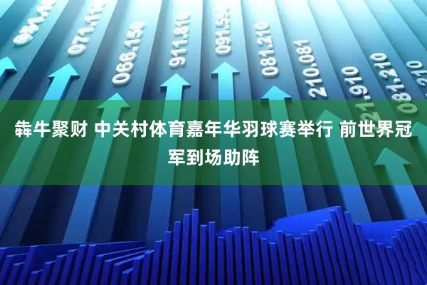 犇牛聚财 中关村体育嘉年华羽球赛举行 前世界冠军到场助阵