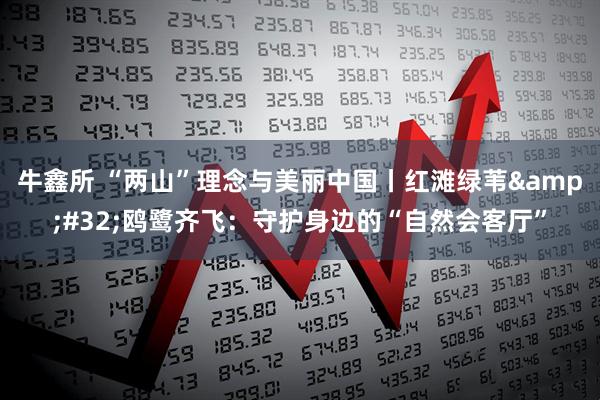 牛鑫所 “两山”理念与美丽中国丨红滩绿苇&#32;鸥鹭齐飞：守护身边的“自然会客厅”