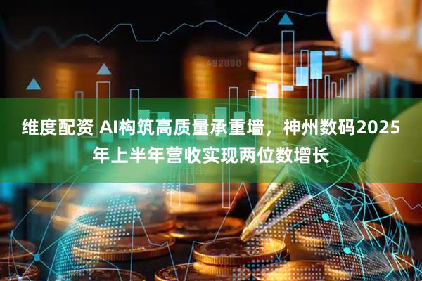 维度配资 AI构筑高质量承重墙，神州数码2025年上半年营收实现两位数增长