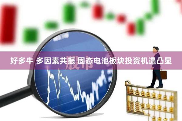好多牛 多因素共振 固态电池板块投资机遇凸显